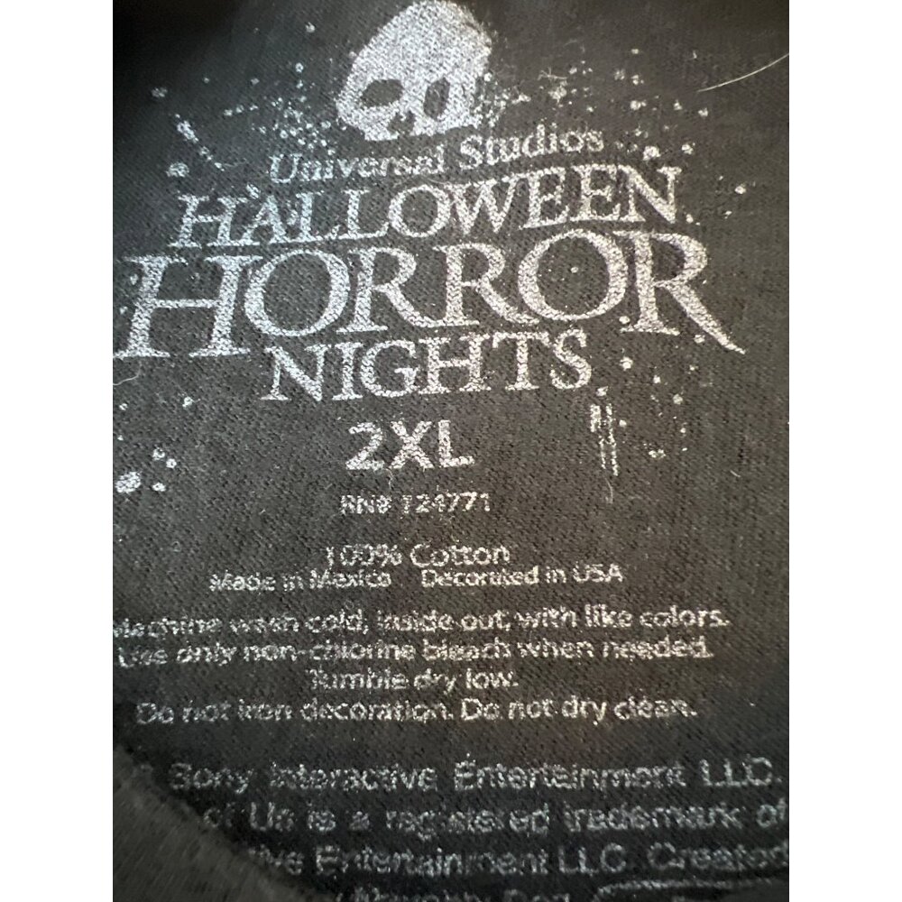2023 Universal Studios Halloween Horror Nights The Last of Us Shirt 2XL Joel Ell - Picture 2 of 6